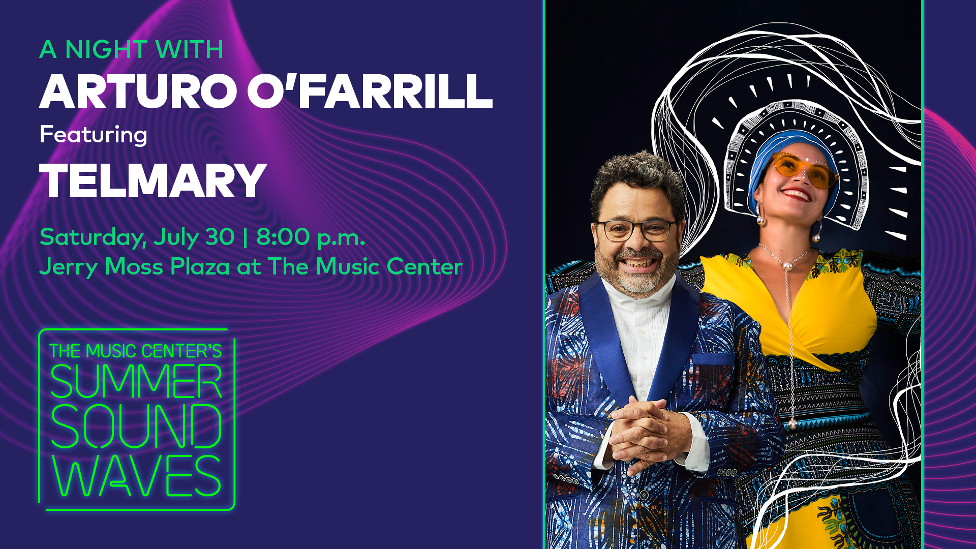 Summer SoundWaves featuring Arturo O'Farrill and the Afro Latin Jazz Ensemble feat. Telmary